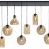 Highlight Hanglamp H5642.28 Fantasy Amber 8 lichts