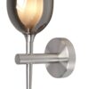 Highlight Wandlamp W3142.19 Belle met smoke glas