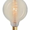 L2517.36 Spiraal Amber dimbaar E27 Globe 125 LED 4W