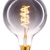 L2516.19 Spiraal smoke Dimbaar E27 Globe 95 LED 4W
