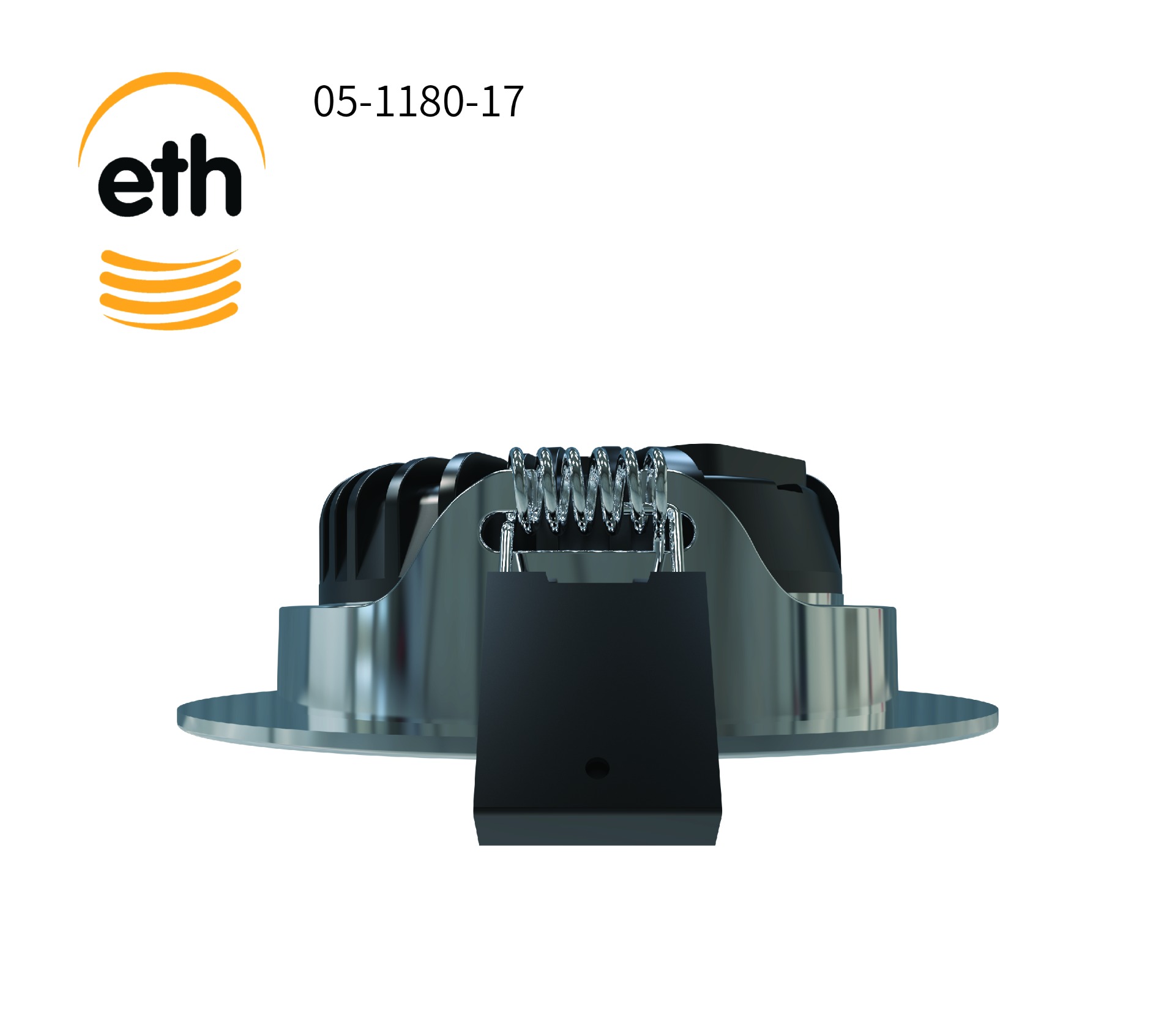 ETH Ronin Rond Staal Inbouwspot - Afbeelding 4