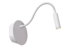 Wandlamp Lucide JOLIJN Wit Accu/Batterij