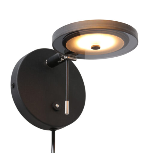 Steinhauer Wandlamp Turound 3095ZW Zwart