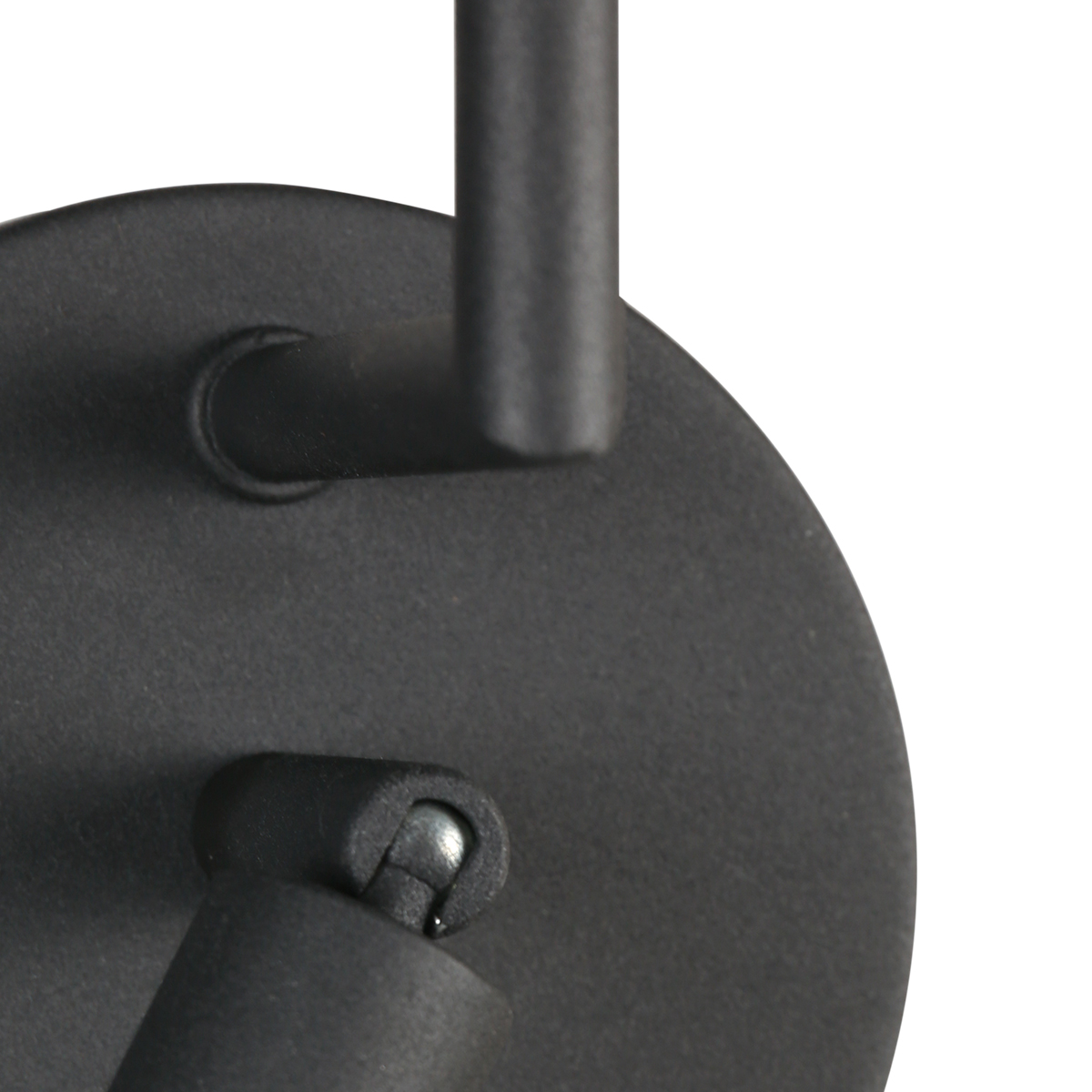 Wandlamp Noor 1562ZW Zwart met USB-Lader en E27fitting - Afbeelding 6