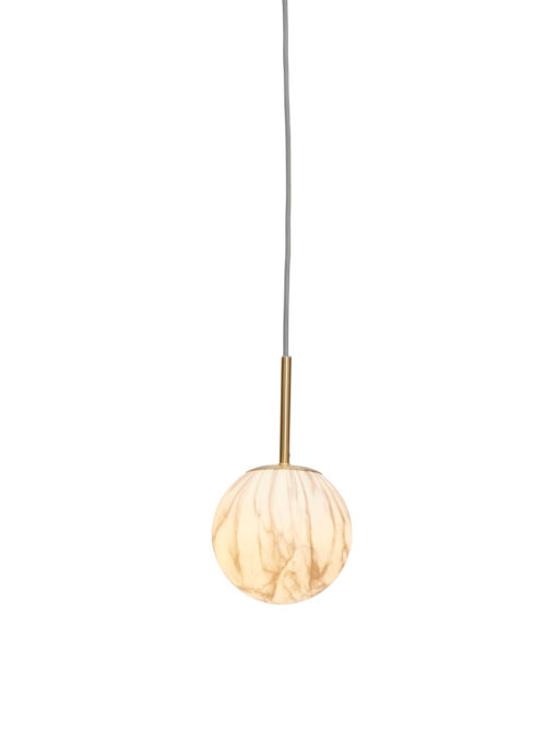 It's About Romi Hanglamp Carrara - Goud/Wit - 16cm