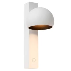 Lucide Wandlamp ESFERA LED Dimbaar 1x9W 2700K  Wit