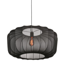 Zwarte Hanglamp Sable 4193ZW – Luxe en Sfeervolle Blikvanger