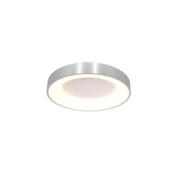 Plafondlamp Ringlede 3086ZI Zilver Ø30cm dimbaar