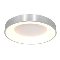 Plafondlamp Ringlede 2562ZI Zilver Ø38cm dimbaar