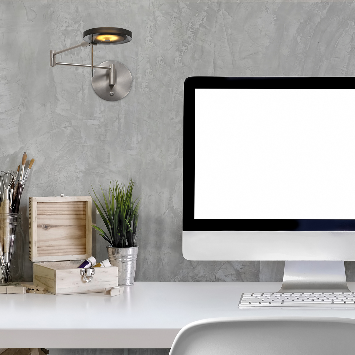 Wandlamp Turound LED 2734ST Staal - Afbeelding 9