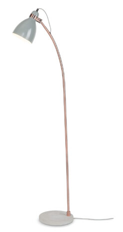 I*t's about RoMi Vloerlamp Denver - Grijs/Cement - 32x24x144cm