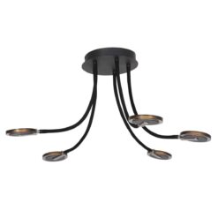 Plafondlamp Turound 3376ZW Zwart