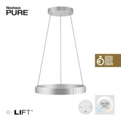 Paul Neuhaus LED Hanglamp PURE E-Clipse Aluminium Elektrisch
