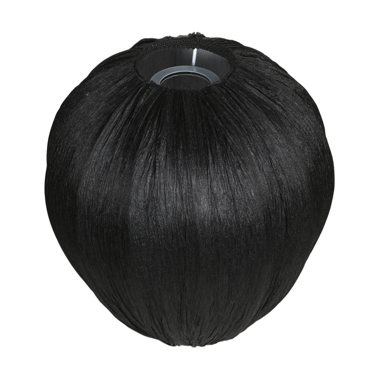 HaloSwap 4297ZW – Zwarte hanglamp met lichtdoorlatende linnen kap (Ø 25 cm) - Afbeelding 10