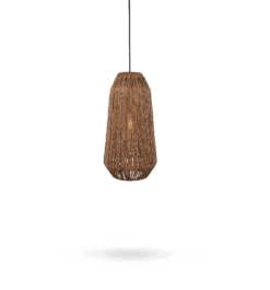 Hanglamp Cone 30 x 30 x 58 cm van Abaca Schors dBodhi