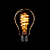 ETH LED Zigbee Spiraal A60 E27 6W CCT 2200K-2700K Goud – Slimme Dimbare Filamentlamp, Compatibel met Alle Zigbee Hubs & Philips Hue