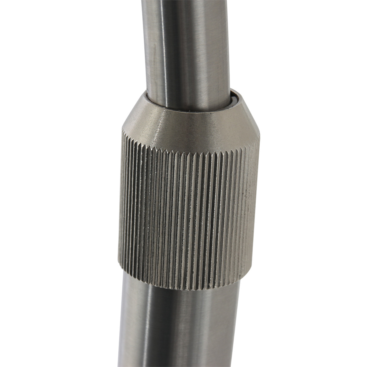 Staalkleurige vloerlamp booglamp Sparkled Light 3806ST met witte kap - Afbeelding 8