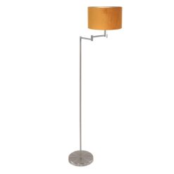 Vloerlamp Bella compleet 3407ST + Lampenkap K7396KS