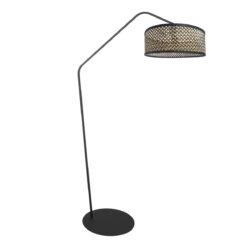 Steinhauer zwarte Vloerlamp 4238ZW