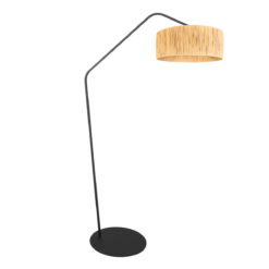 Zwarte Steinhauer vloerlamp Zig-Zag  4239ZW