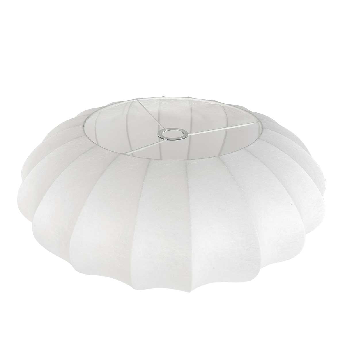 Zwarte vloerlamp Curve 4272ZW met een witte kap - Afbeelding 15