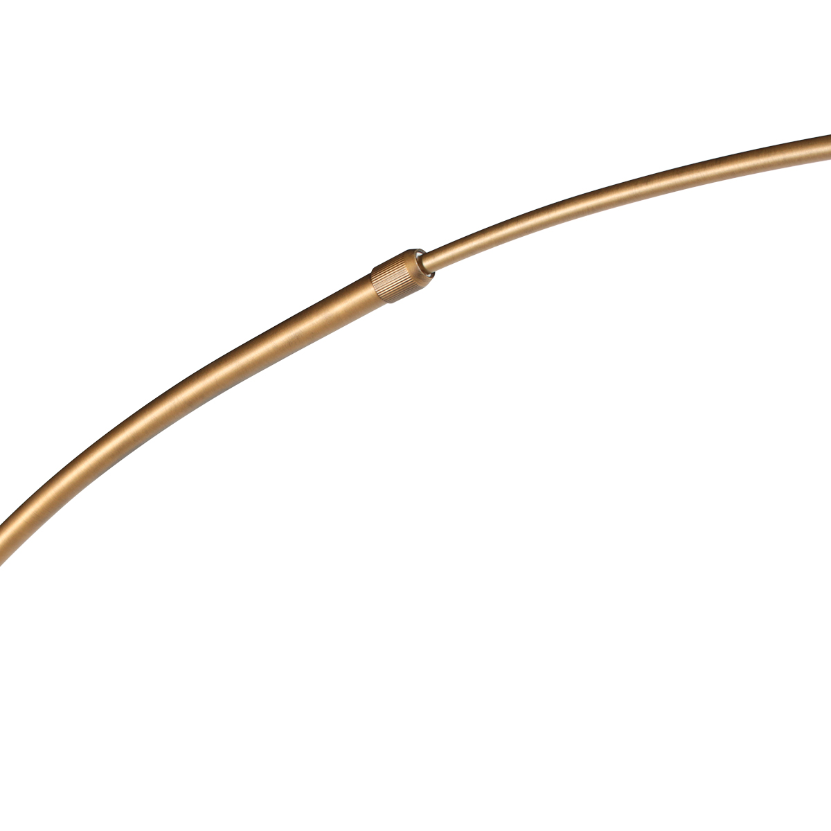 Bronskleurige Booglamp Sparkled Light 4308BR met een witte kap - Afbeelding 6