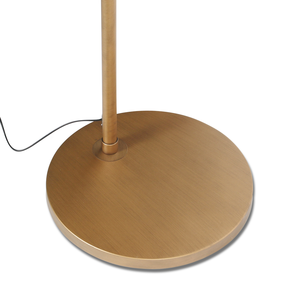 Bronskleurige Booglamp Sparkled Light 4308BR met een witte kap - Afbeelding 8