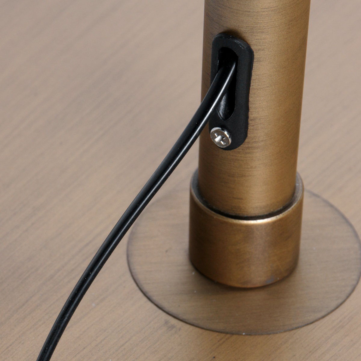 Bronskleurige Booglamp Sparkled Light 4308BR met een witte kap - Afbeelding 9