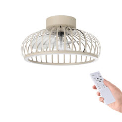 Mogano zand Plafondventilator met licht 35238