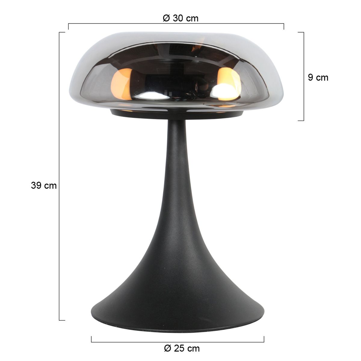 Steinhauer 5557ZW tafellamp Ancilla - Afbeelding 7